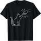 Cute Pet Paw I Love My Cat Best Friend Fist Bump Paw Cat T-Shirt - T-Shirt | Black