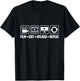 Video Editing Production Filmmaking Repetition T-Shirt - T-Shirt | Black