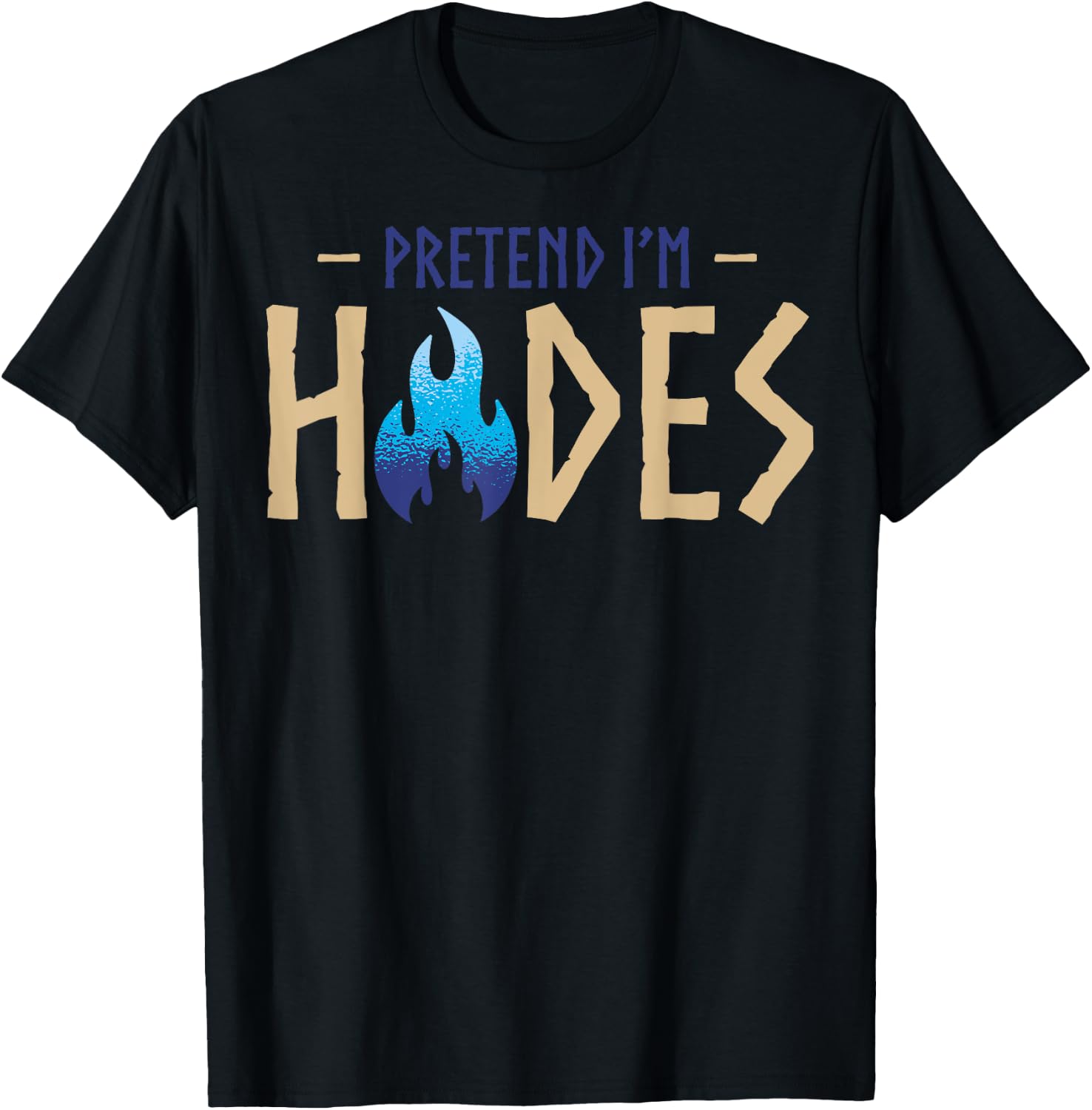 Hades Costume Greek Mythology Ancient Greek Mythologist T-Shirt - T-Shirt | Black