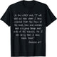 Bible verse Genesis 6:7 Text scripture God Believing T-Shirt - T-Shirt | Black