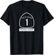 California Pacific Coast Highway 1 T-Shirt - T-Shirt | Black