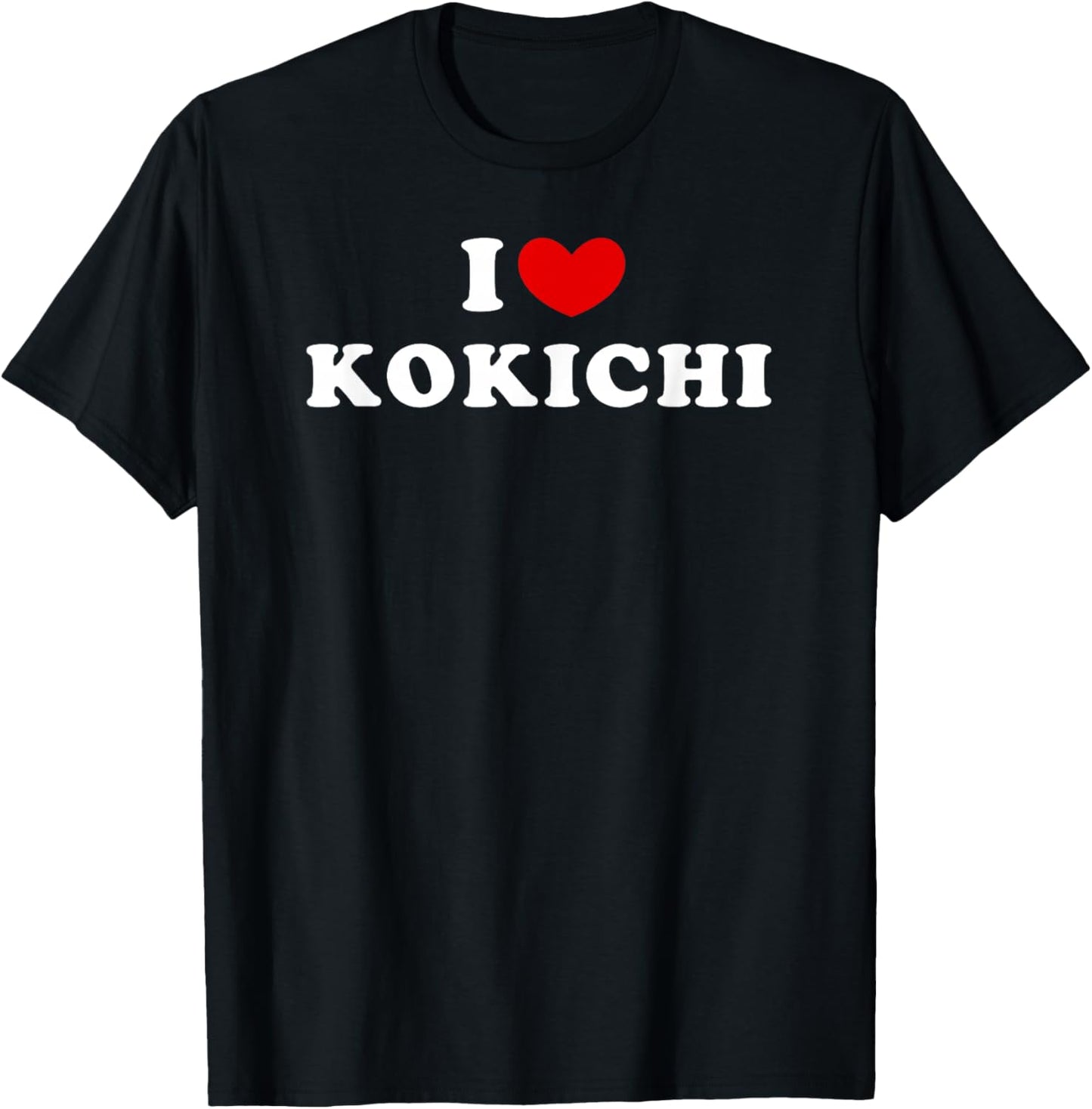 I Love Kokichi, I Love Kokichi T-Shirt - T-Shirt | Black