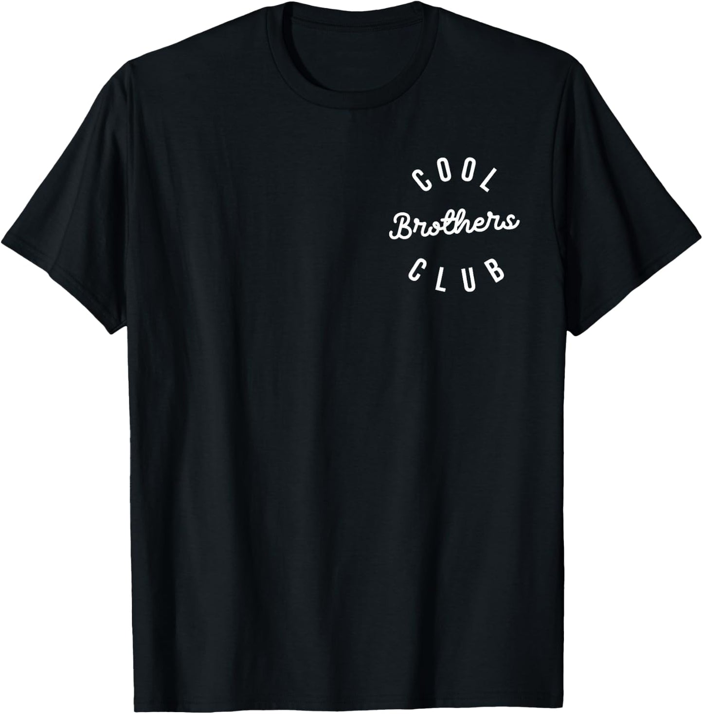 Cool Bro Club, Retro Groovy Big brother T-Shirt - T-Shirt | Black