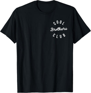 Cool Bro Club, Retro Groovy Big brother T-Shirt - T-Shirt | Black