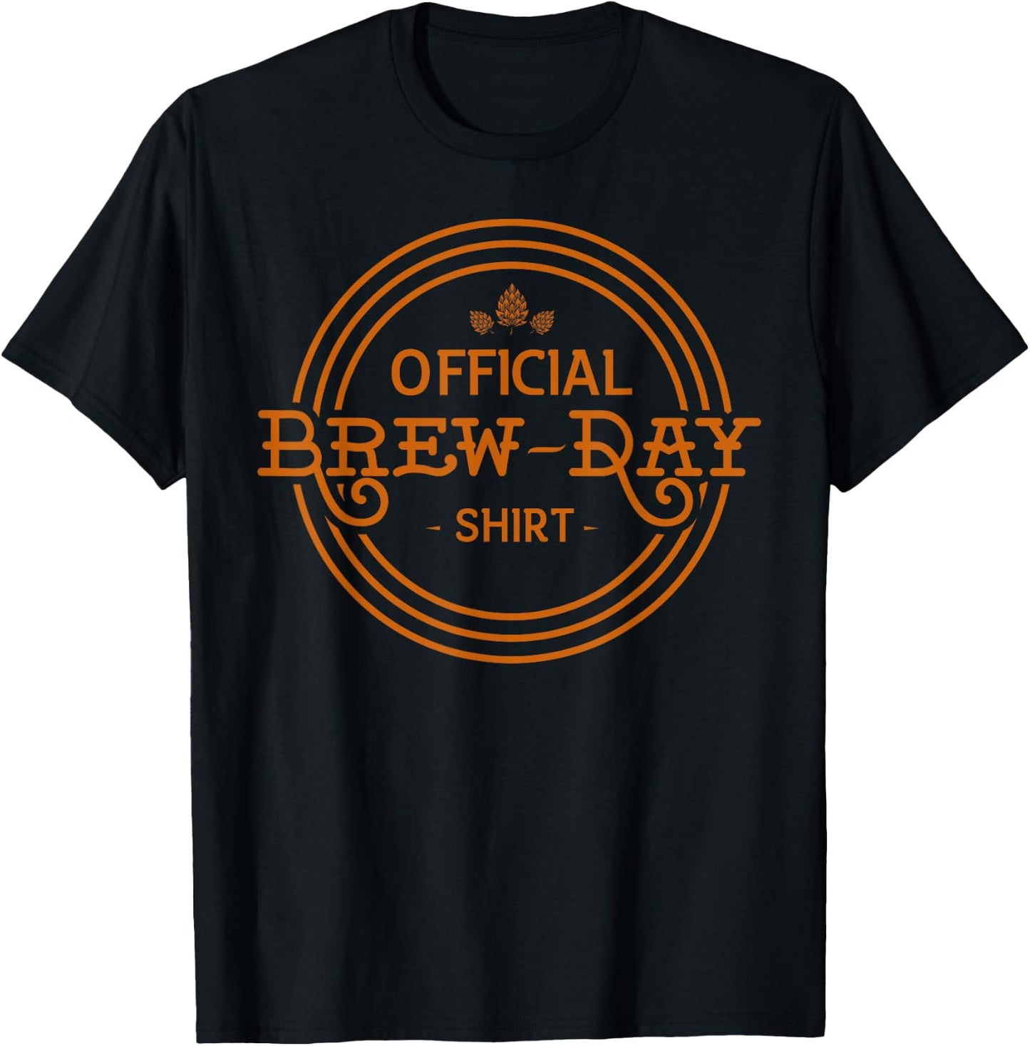 Official Brew Day Shirt Funny Craft Beer Home Brewing Gift T-Shirt - T-Shirt | Black