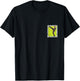 Mr Bean Pocket T-Shirt - T-Shirt | Black