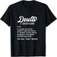 Doula Definition Midwife Nursing Birth Team Baby Pregnancy T-Shirt - T-Shirt | Black