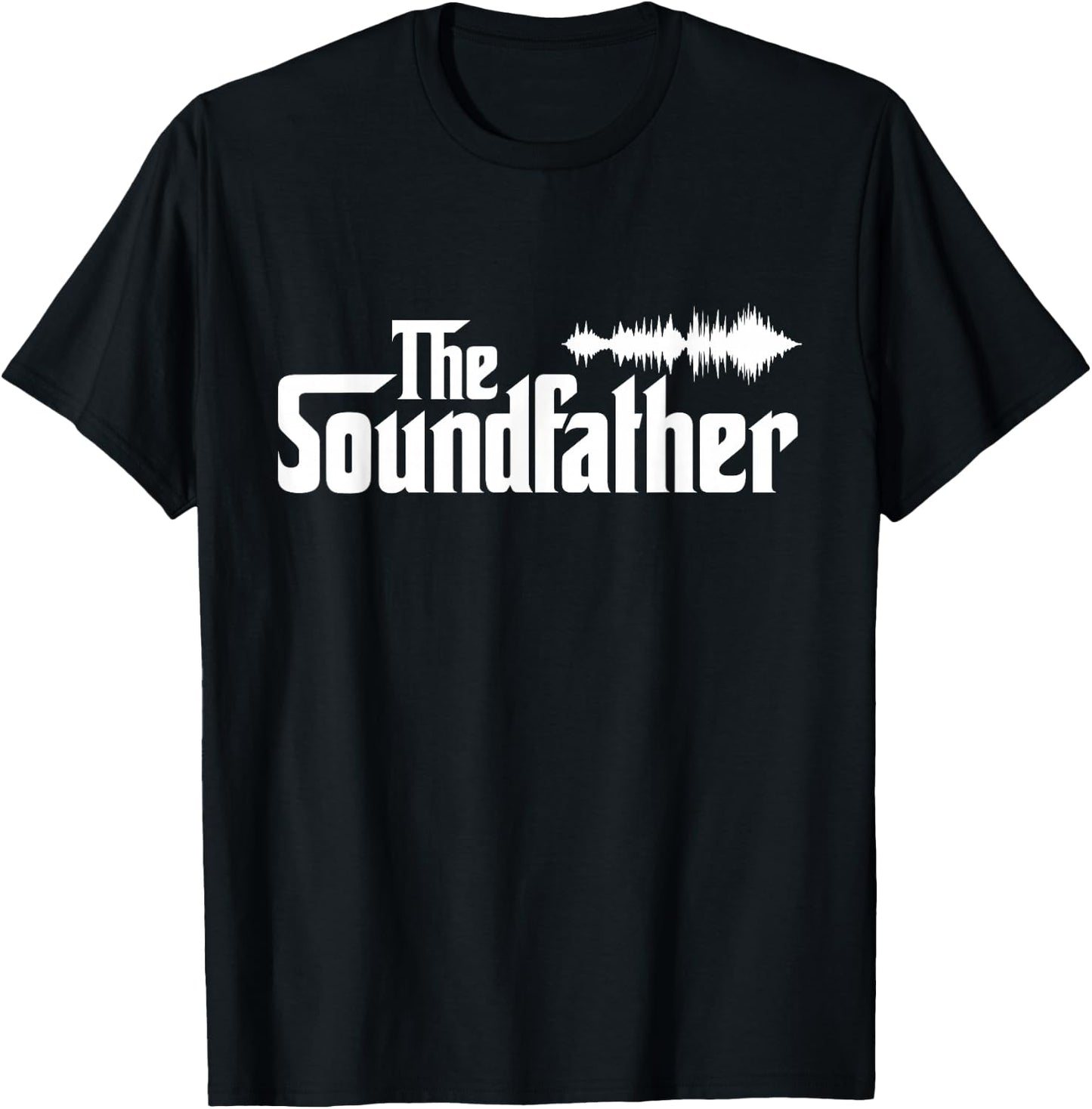 The Soundfather Audio Engineer Sound Engineer T-Shirt - T-Shirt | Black