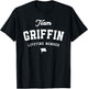 Team Griffin Lifetime Member Funny Name Griffin T-Shirt - T-Shirt | Black