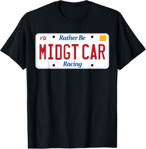 Midget Car Racing ; rather be racing ; race T-Shirt - T-Shirt | Black
