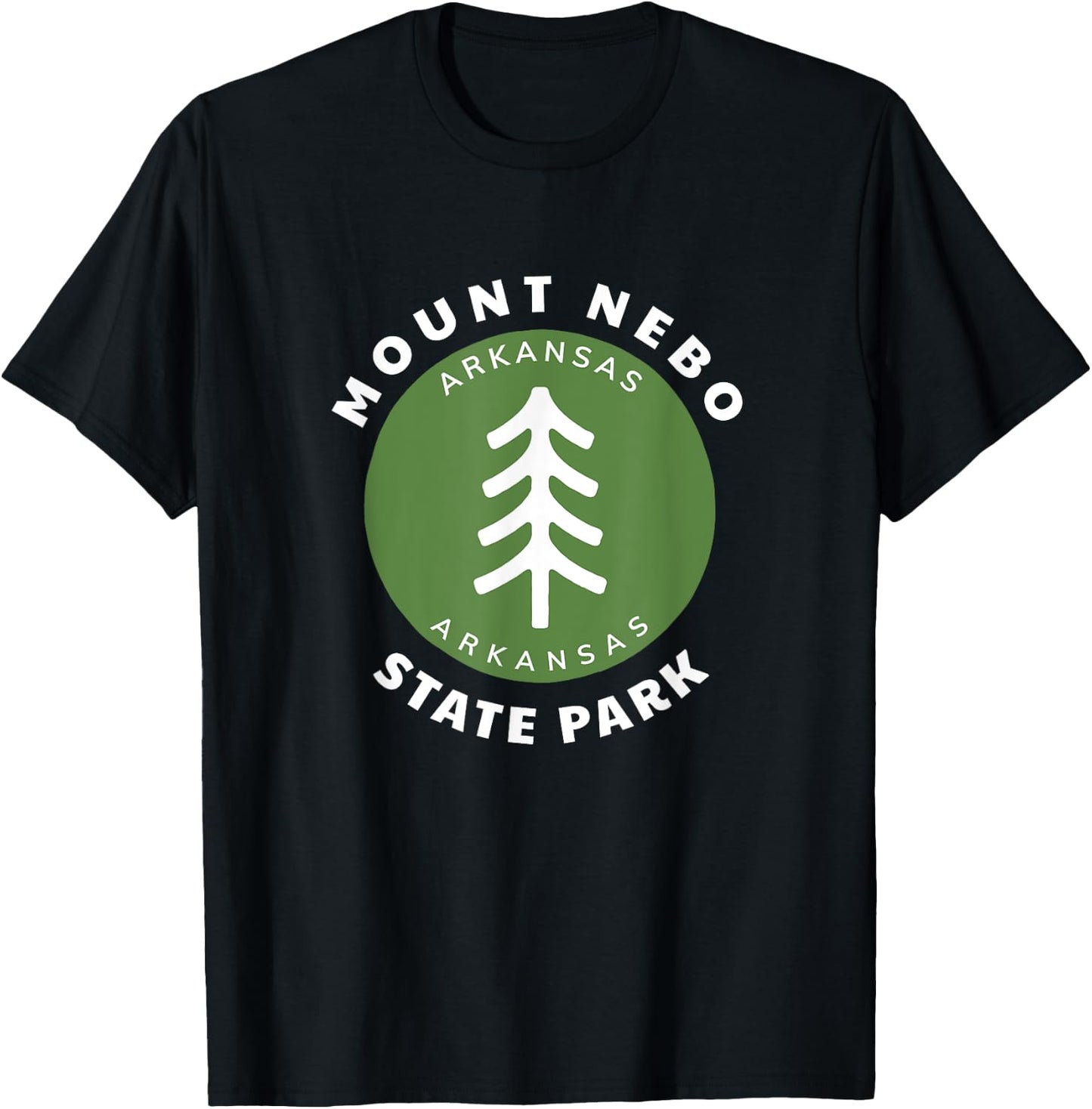 Mount Nebo State Park Arkansas Vacation Souvenir T-Shirt - T-Shirt | Black