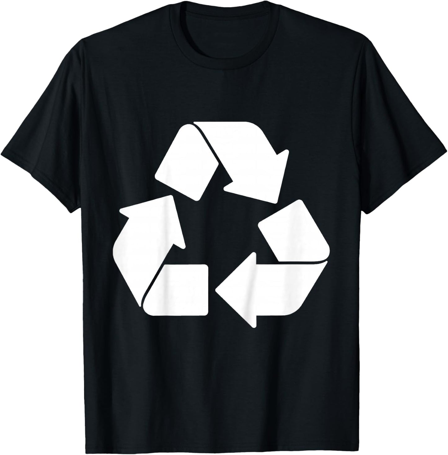 Recycling Logo Earth Day Toddler Boy Recycle Symbol Girls T-Shirt - T-Shirt | Black