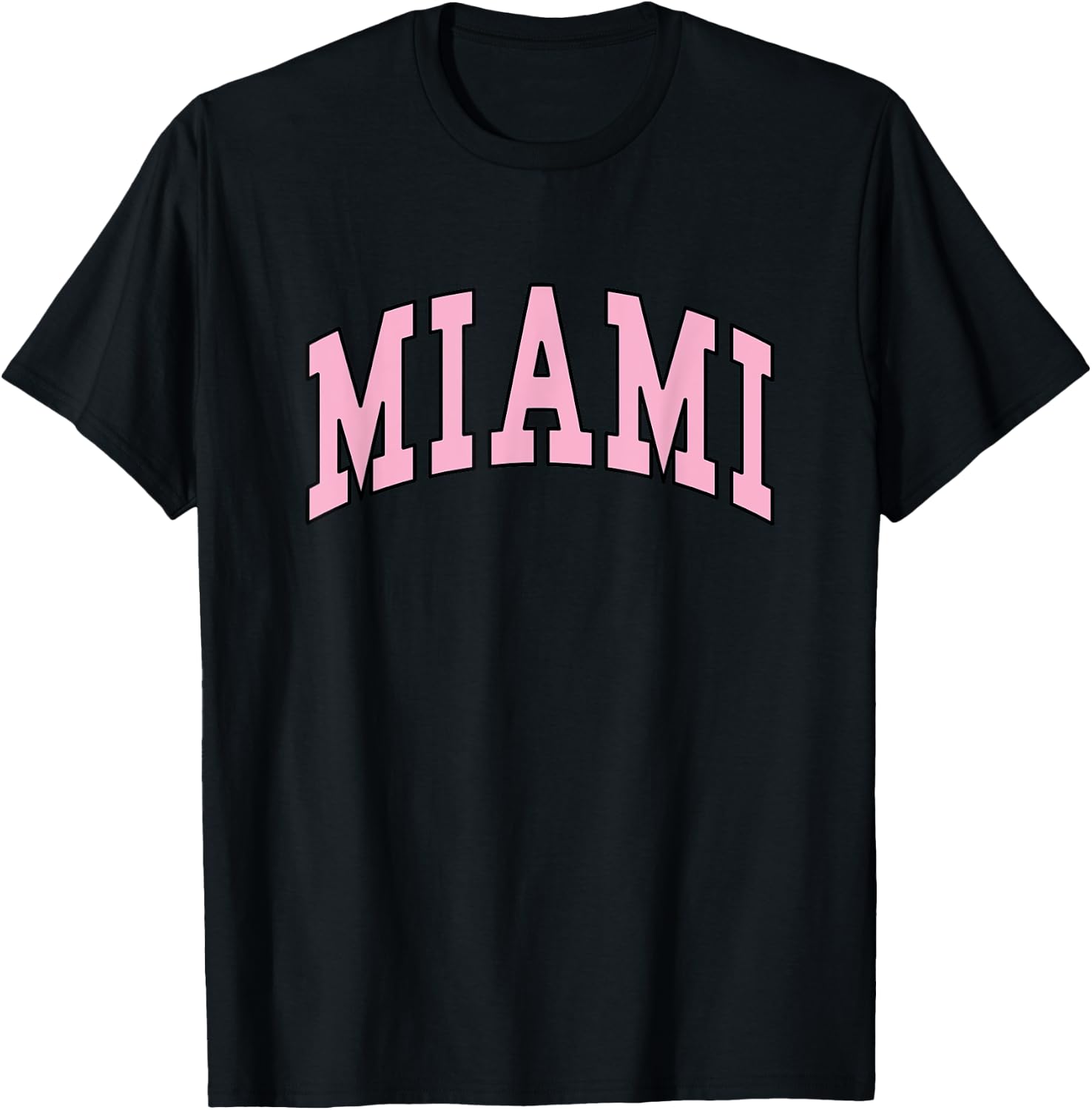 Miami - Throwback Design - Classic T-Shirt - T-Shirt | Black