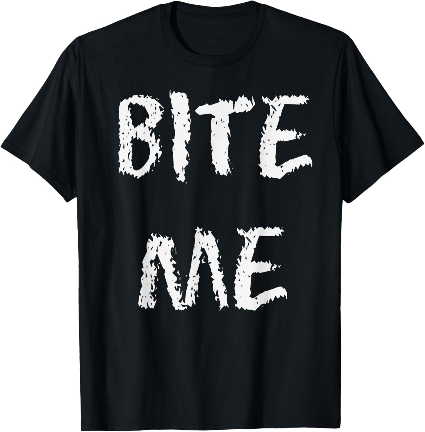 Funny Bite Me Sarcastic Amusing New Party Dope Novelty Item T-Shirt - T-Shirt | Black