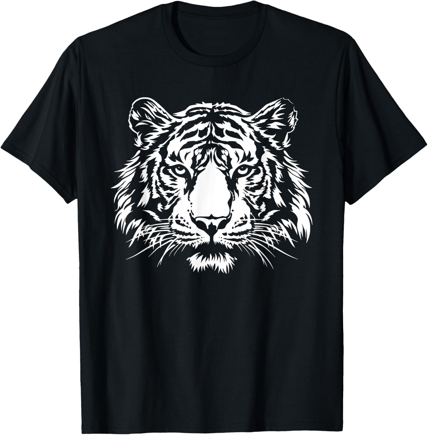 Tiger Graphic T-Shirt - T-Shirt | Black