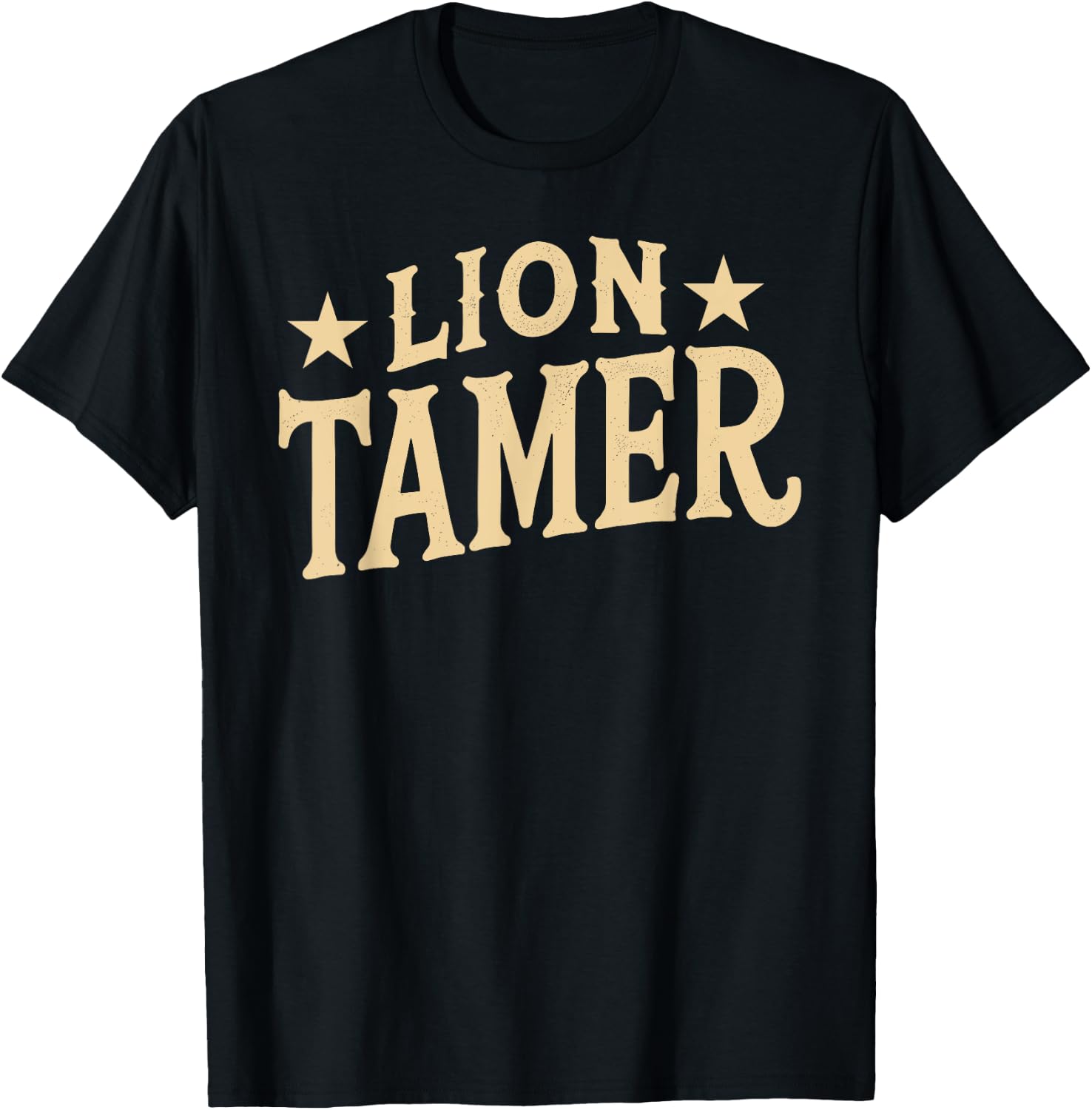 Lion Tamer Shirt Men Women Costume Ringmaster Costume T-Shirt - T-Shirt | Black