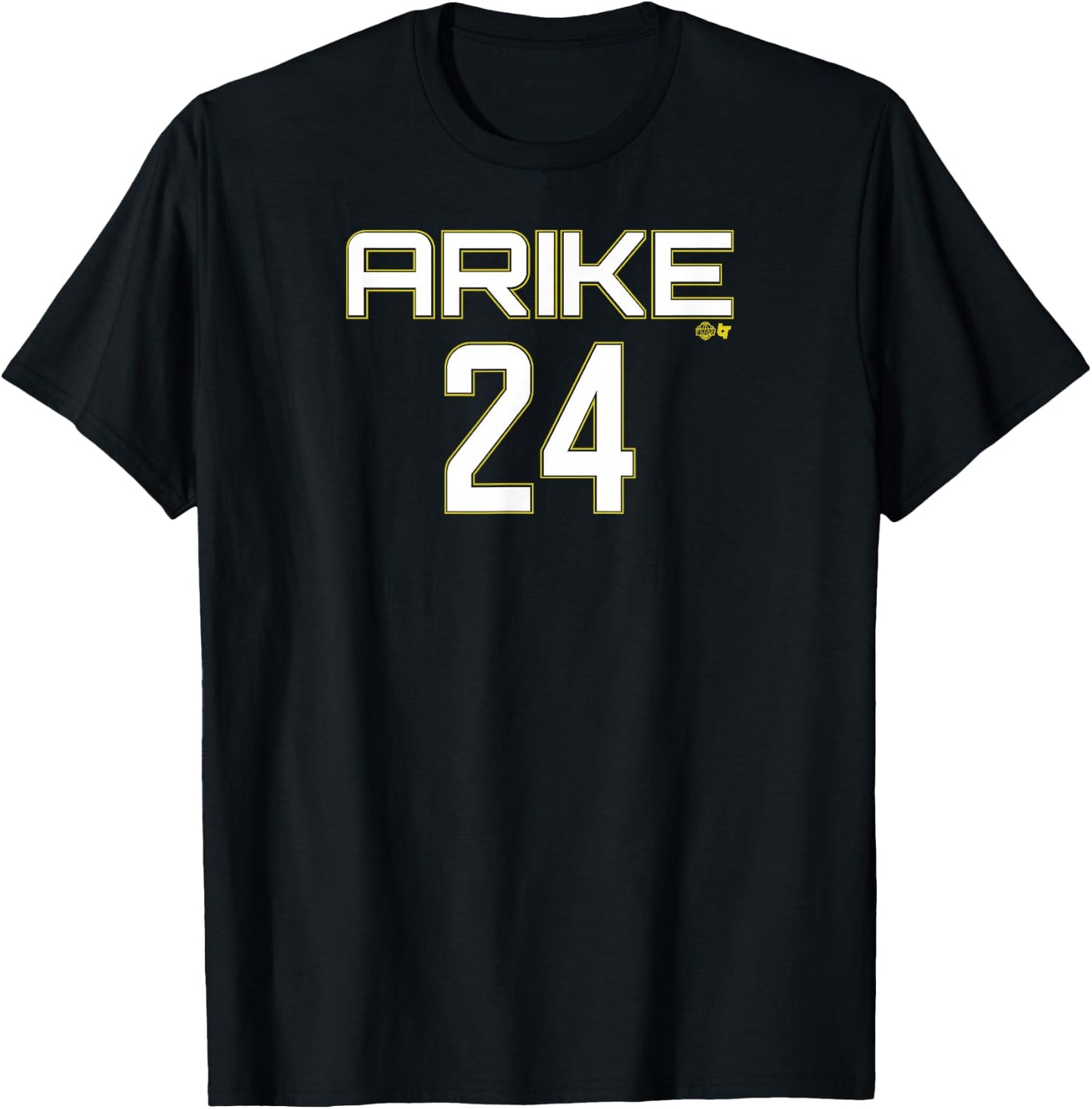Arike Ogunbowale: DAL 24 - Dallas Basketball T-Shirt - T-Shirt | Black