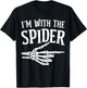 I'm with the Spider Funny Halloween Costume T-Shirt - T-Shirt | Black