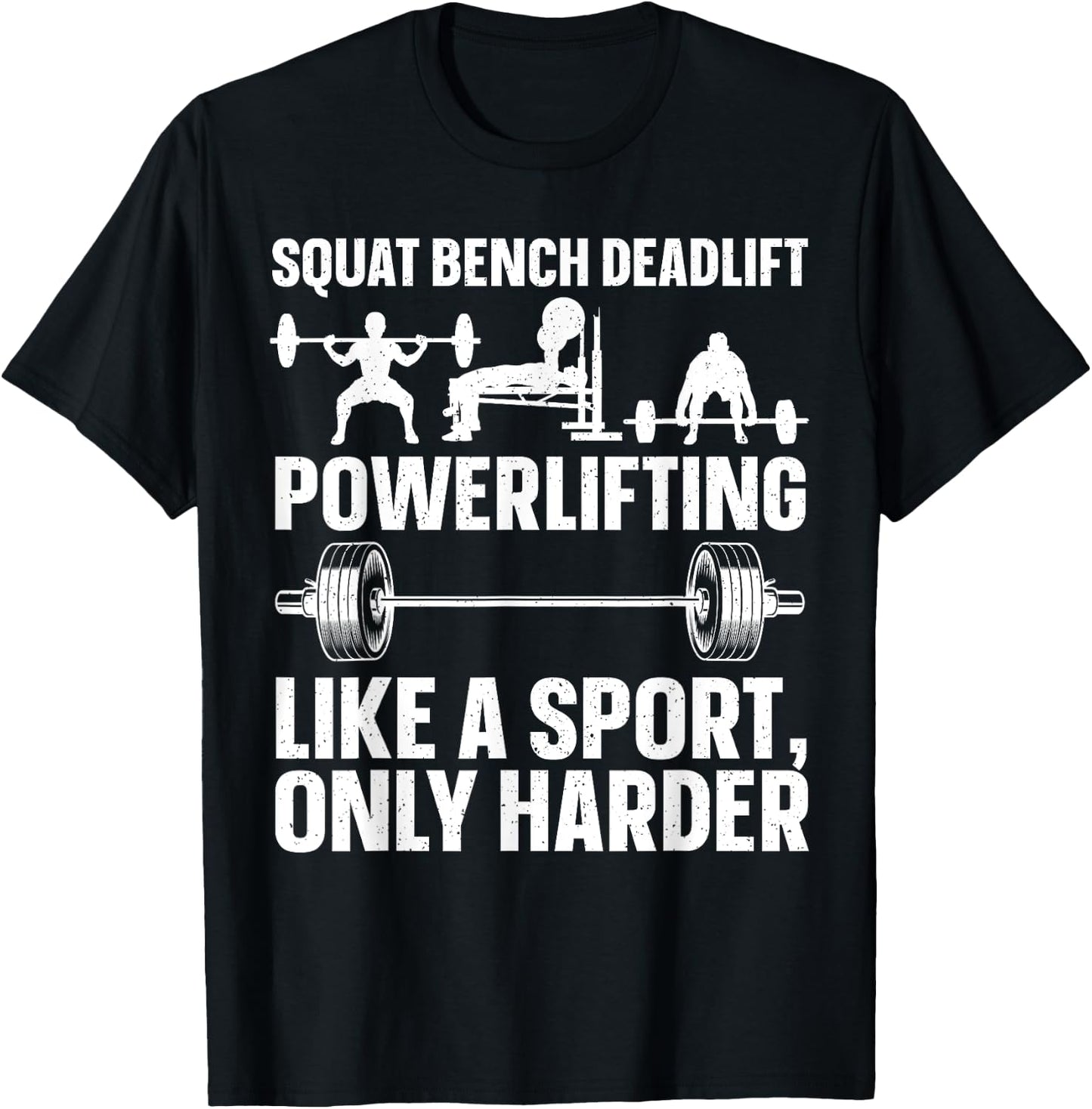 Powerlifting Design Women Weightlifter Power Lifting T-Shirt - T-Shirt | Black