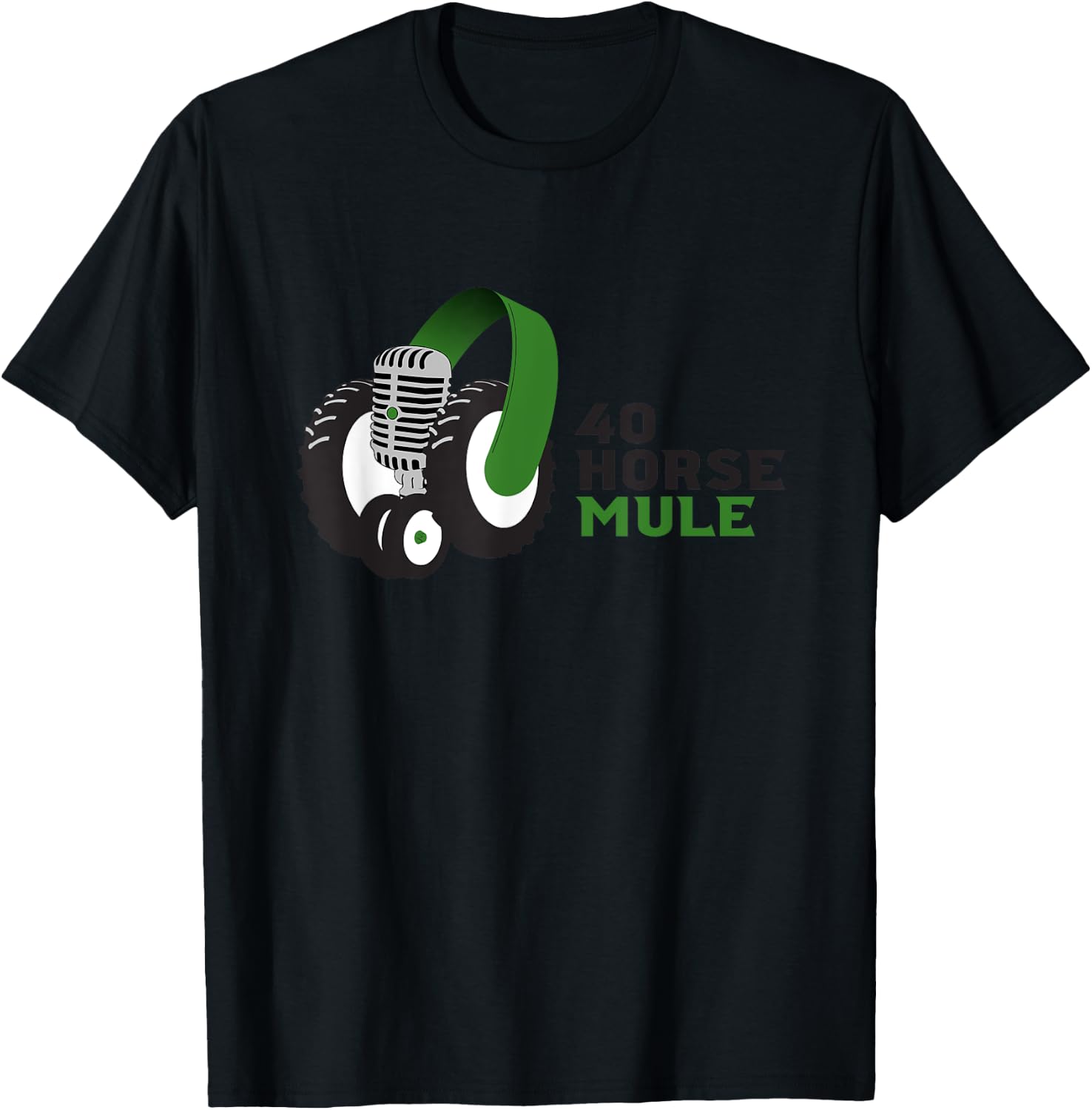 40 Horse Mule T-Shirt - T-Shirt | Black