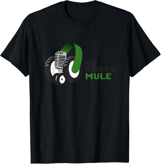 40 Horse Mule T-Shirt - T-Shirt | Black