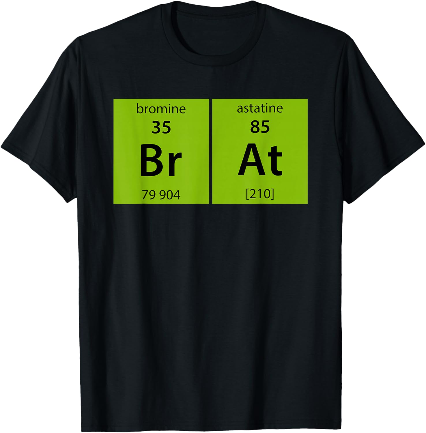 Chemistry Brat Funny Women T-Shirt - T-Shirt | Black