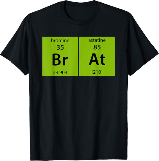 Chemistry Brat Funny Women T-Shirt - T-Shirt | Black
