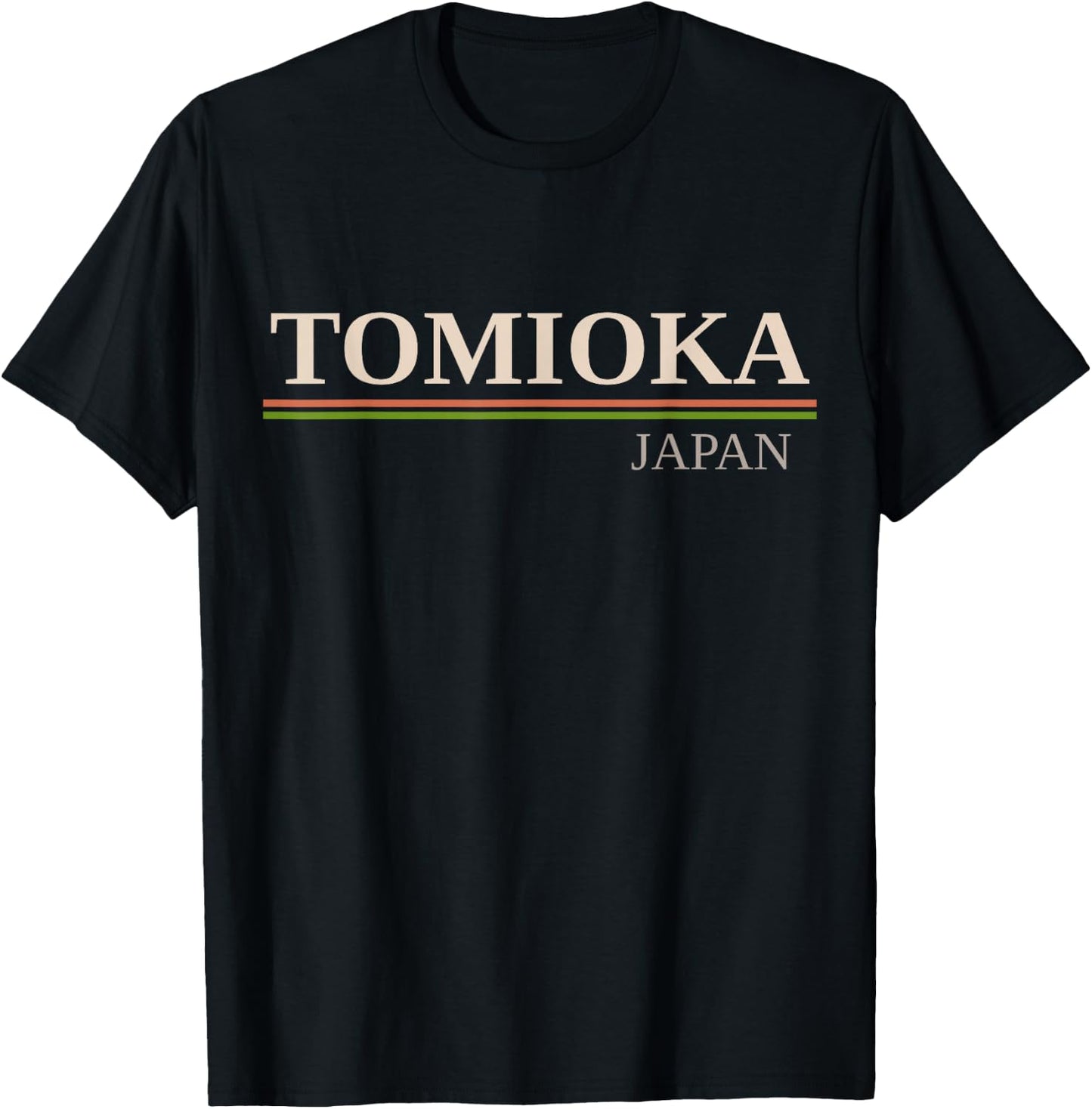 Tomioka Japan T-Shirt - T-Shirt | Black