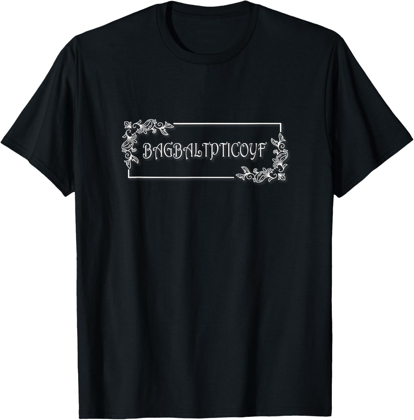 Bagbaltpticoyf T-Shirt - T-Shirt | Black