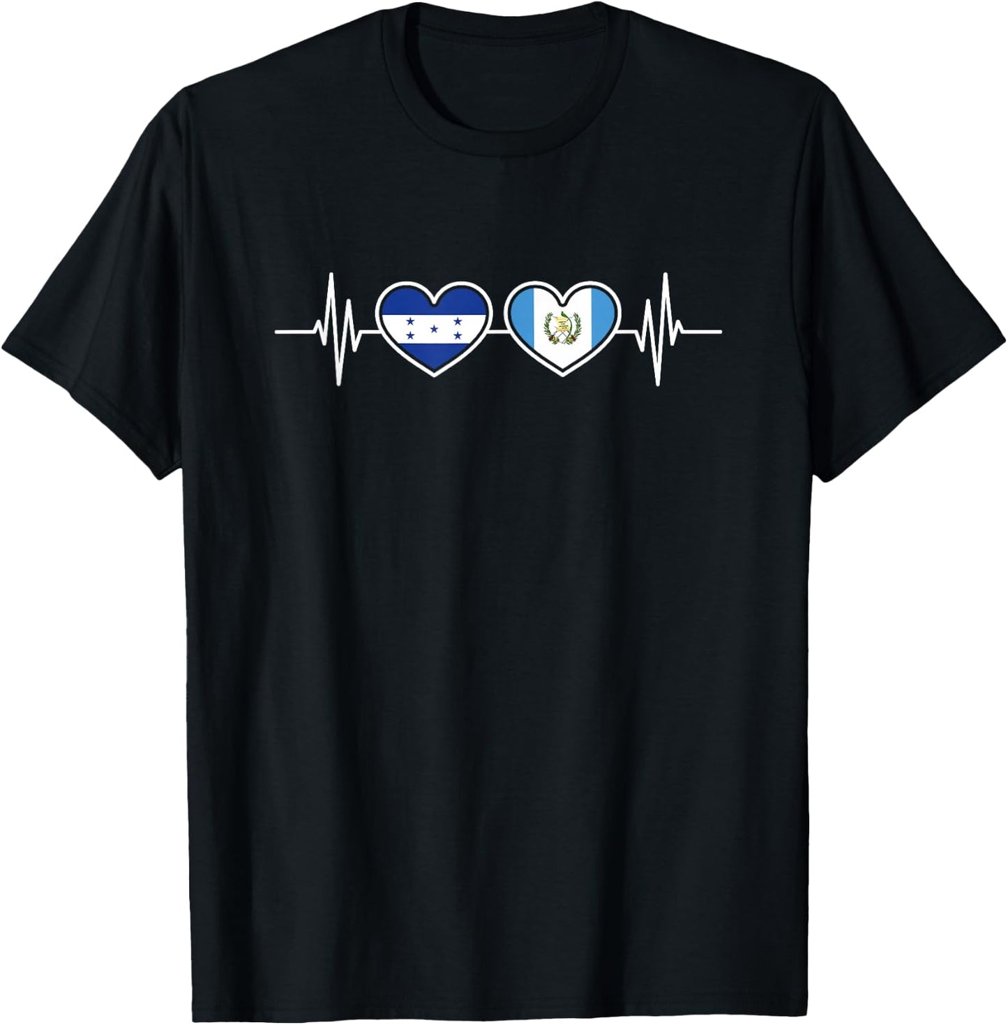 Honduras Flag of Honduras T-Shirt - T-Shirt | Black