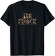 Air Force USAF Desert Camo Distressed Vintage Inspired T-Shirt - T-Shirt | Black