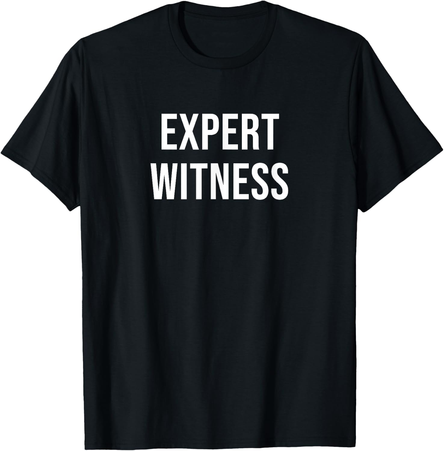 Expert Witness T-Shirt - T-Shirt | Black