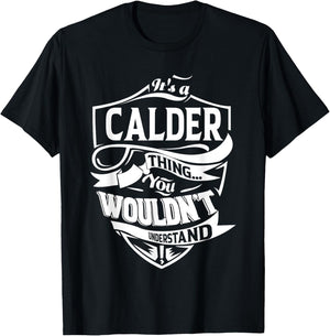 It is a CALDER Thing T-Shirt - T-Shirt | Black