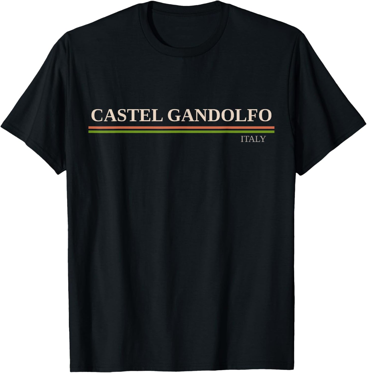 Castel Gandolfo Italy T-Shirt - T-Shirt | Black