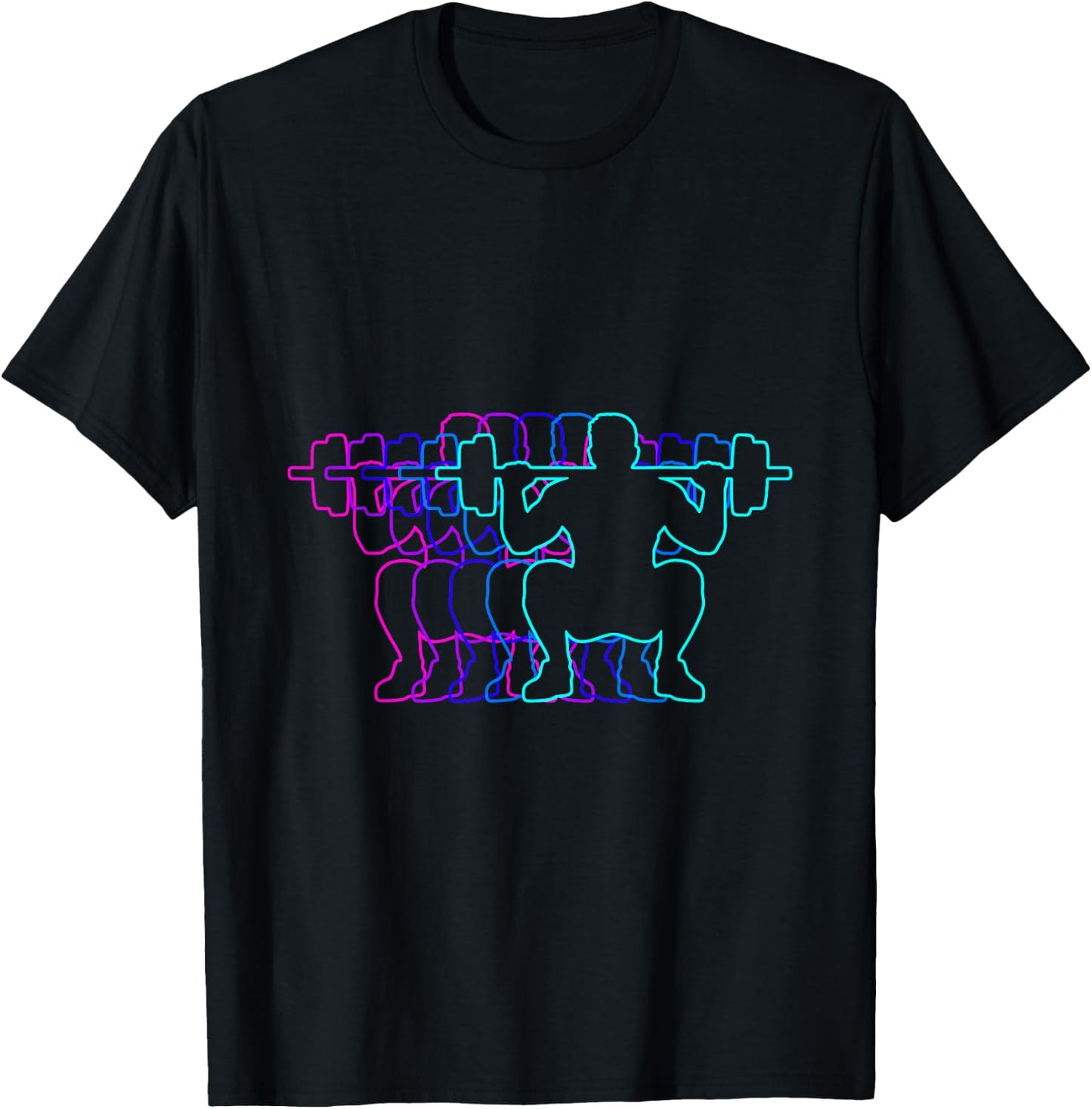 Weight Lifting Weightlifter Gift Clothes For Boys Youth Men T-Shirt - T-Shirt | Black