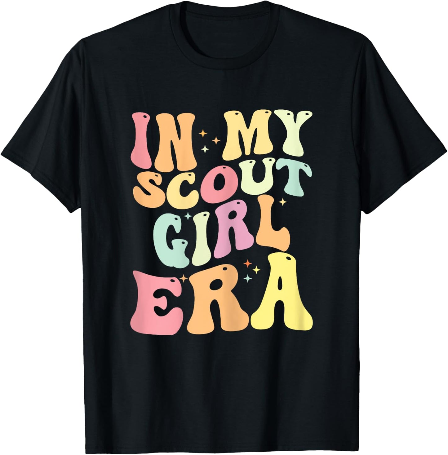 In My Scout Girl Era T-Shirt - T-Shirt | Black