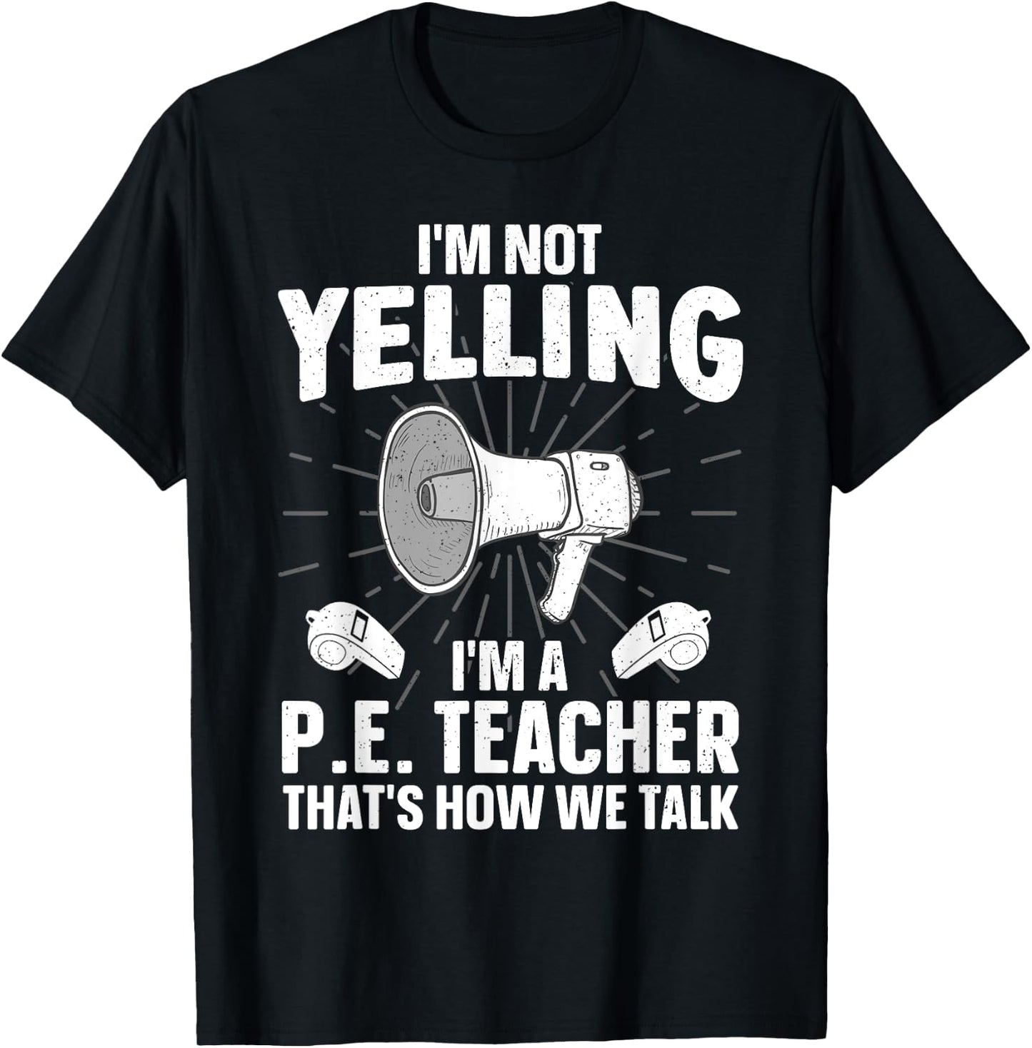 PE Teacher Art Women Gym Teacher Physical Education T-Shirt - T-Shirt | Black