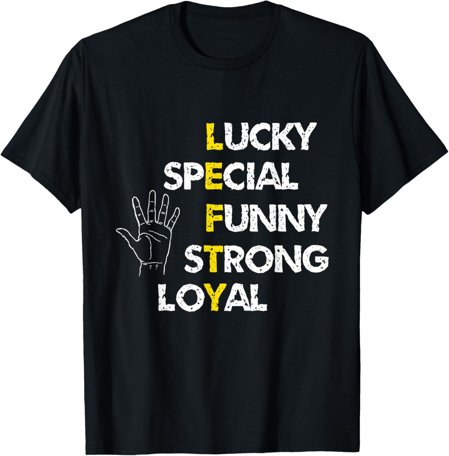 Left Handed Funny Lefty Left-Handed T-Shirt - T-Shirt | Black