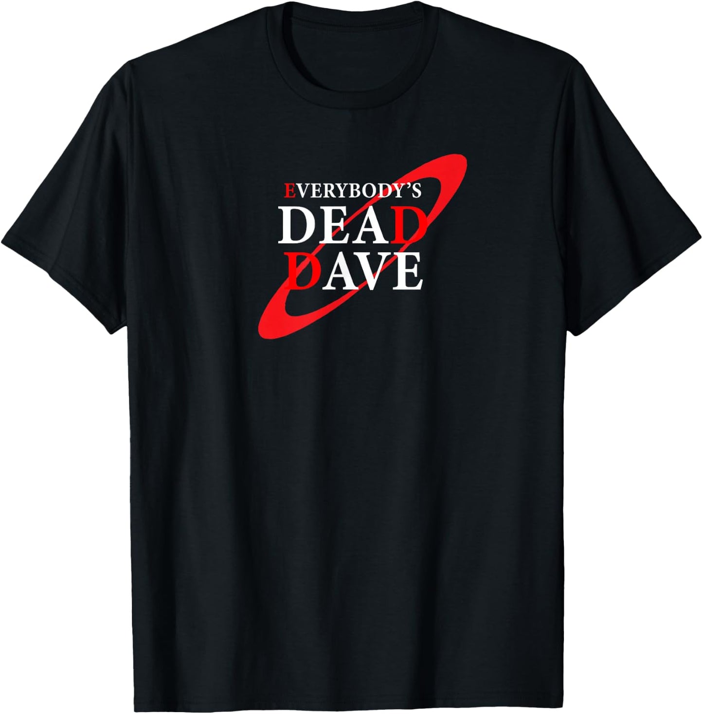 Arrowroot Everybody's Dead Dave Red Dwarf Holly , Small, Black T-Shirt - T-Shirt | Black