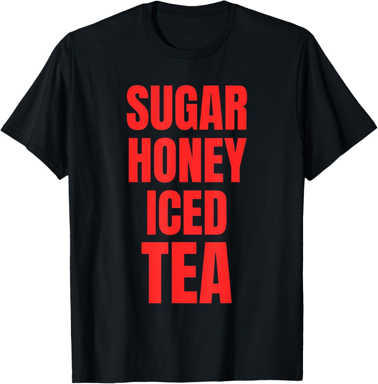 Sugar Honey Iced Tea T-Shirt - T-Shirt | Black