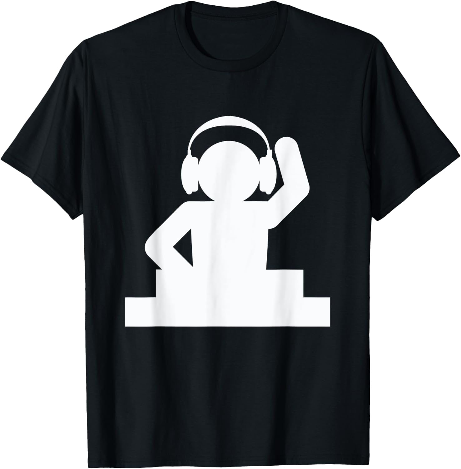 DJ Music Spinning - Disc Jockey T-Shirt - T-Shirt | Black