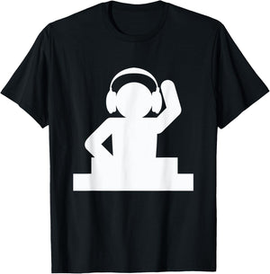 DJ Music Spinning - Disc Jockey T-Shirt - T-Shirt | Black