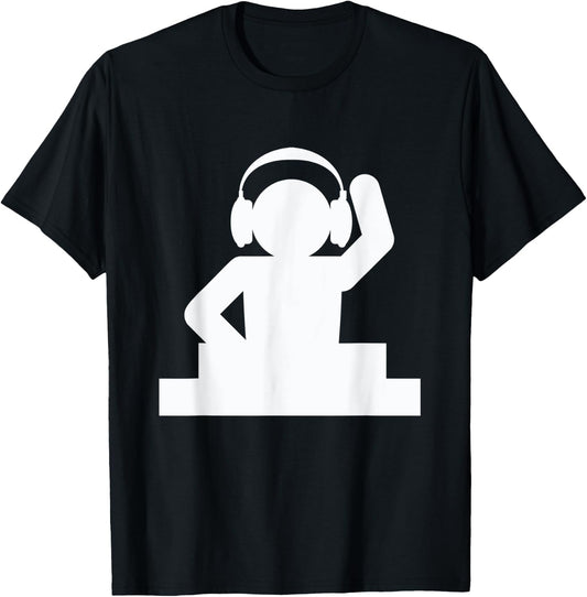 DJ Music Spinning - Disc Jockey T-Shirt - T-Shirt | Black