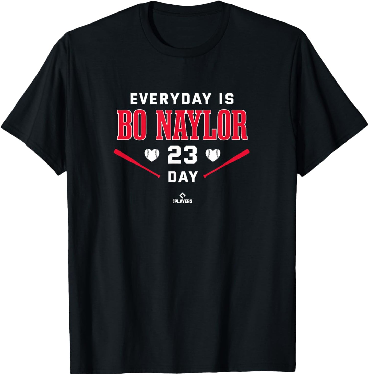Everyday Is Bo Naylor Cleveland Baseball MLBPA T-Shirt - T-Shirt | Black