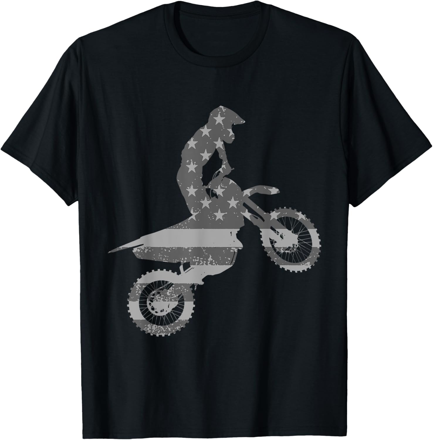 Dirt Bike Shirts For Boys Kids Motocross Camo Dirtbike T-Shirt - T-Shirt | Black