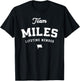 Team Miles Lifetime Member Funny Name Miles T-Shirt - T-Shirt | Black