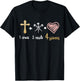 1 Cross + 3 Nails = 4 Given Christian Bible Verse Clothing T-Shirt - T-Shirt | Black