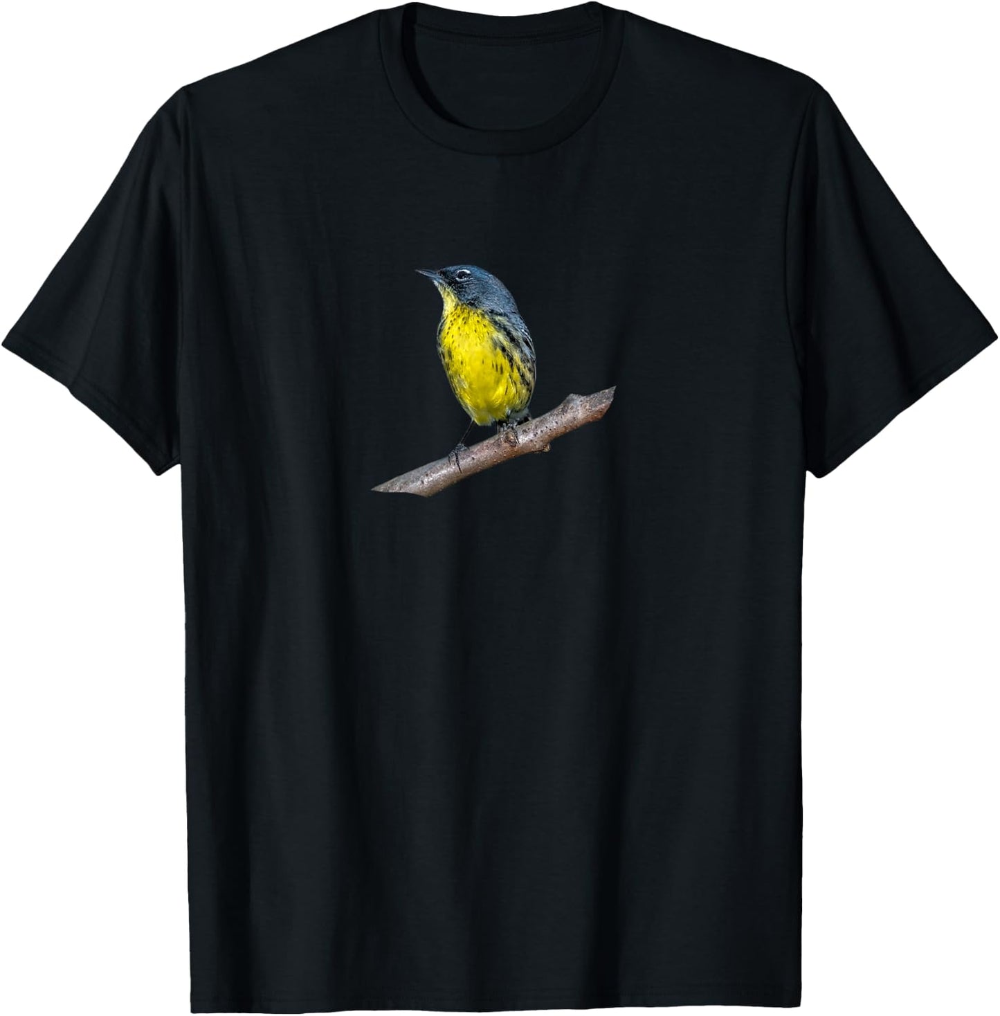 Kirtland's Warbler Jack Pine Warbler Finch Sparrow T-Shirt - T-Shirt | Black