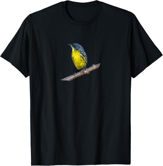 Kirtland's Warbler Jack Pine Warbler Finch Sparrow T-Shirt - T-Shirt | Black