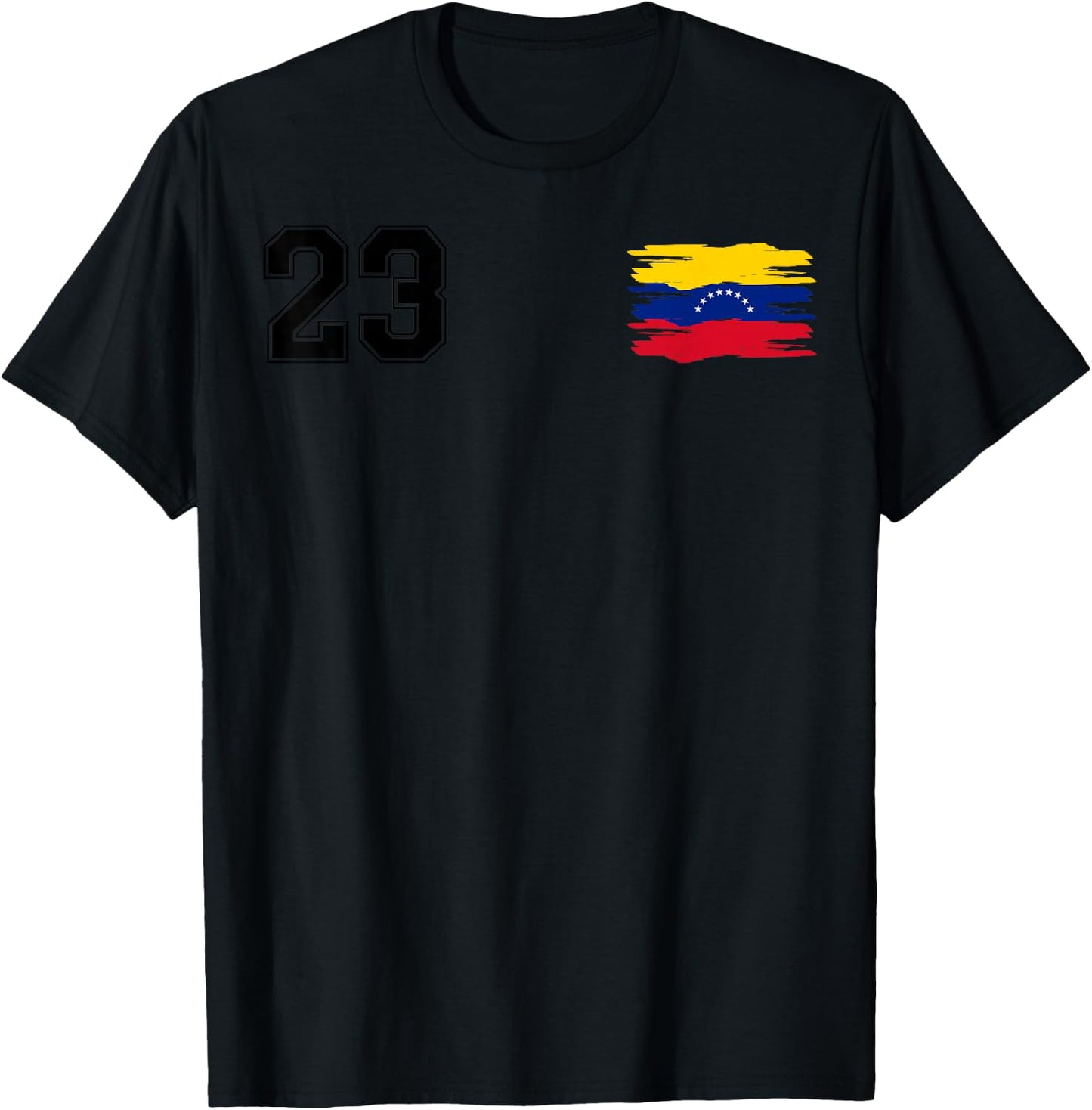 Venezuela - La Vinotinto Team Soccer Design for Venezuelans T-Shirt - T-Shirt | Black